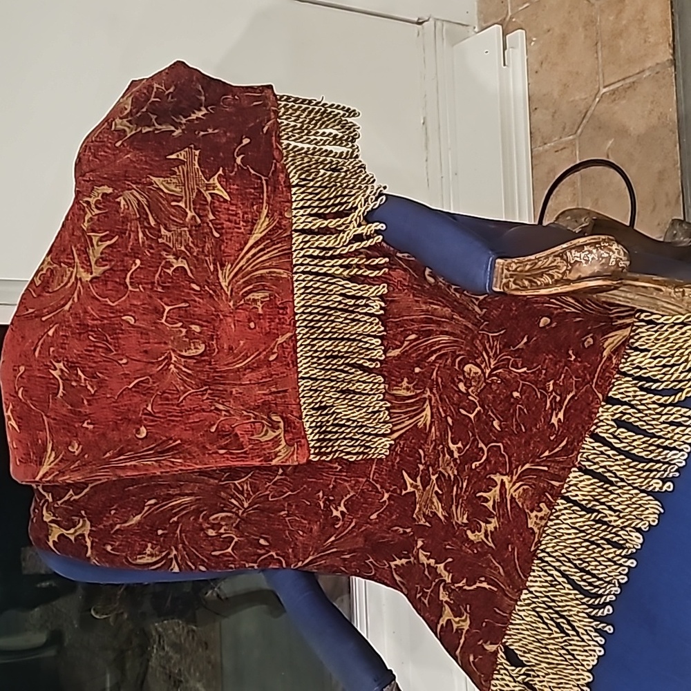 New Custom made 72" throw